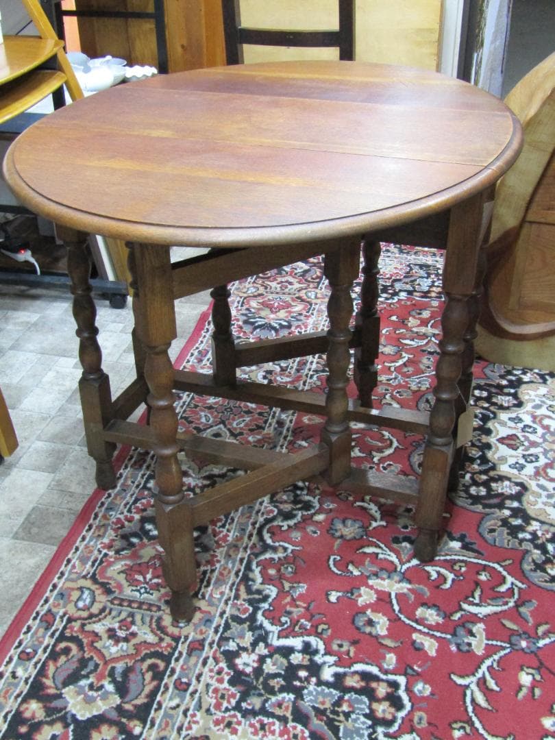 イギリス　アンティーク　ゲートレッグテーブル　バタフライ 直輸入品　希少品