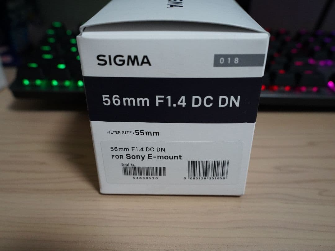 【週末セール】シグマ SIGMA 56mm F1.4 DC DN eマウント