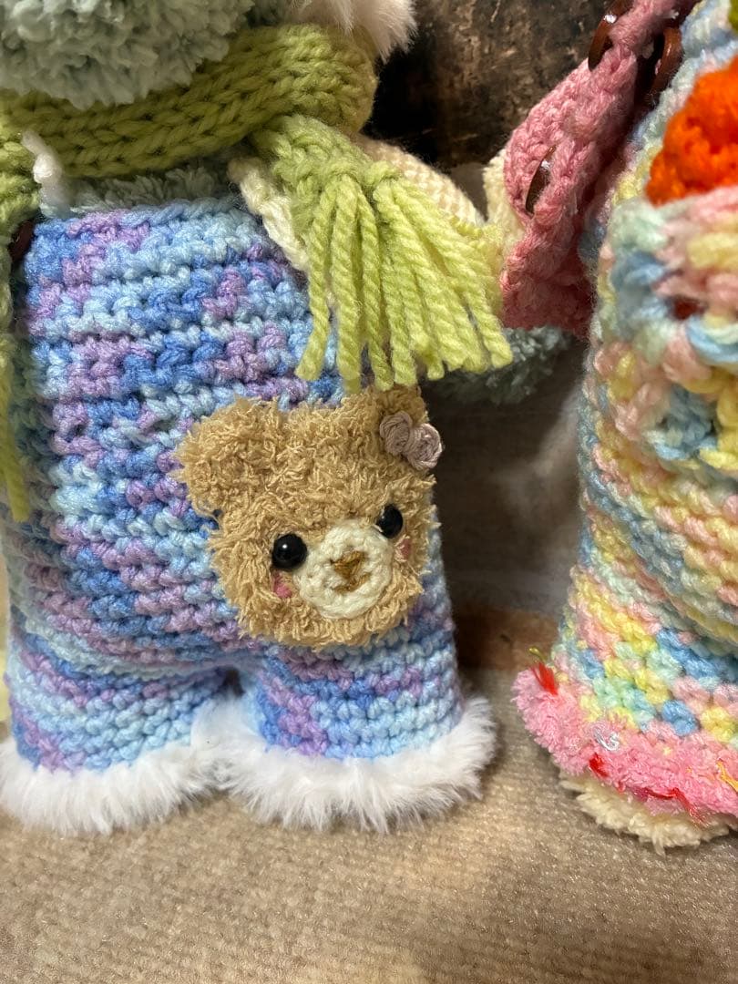 Pon.Pon　モコモコ毛糸のあみぐるみ