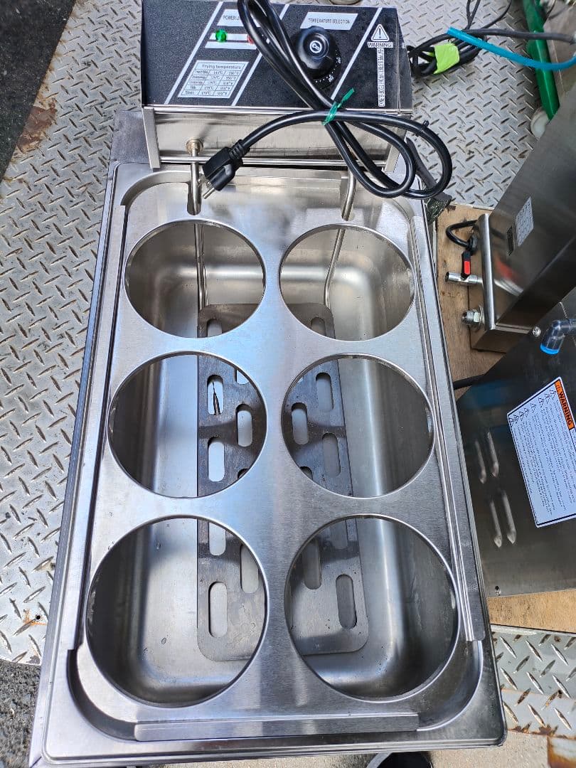 プロフ必読　ステンレス製茹で麺機