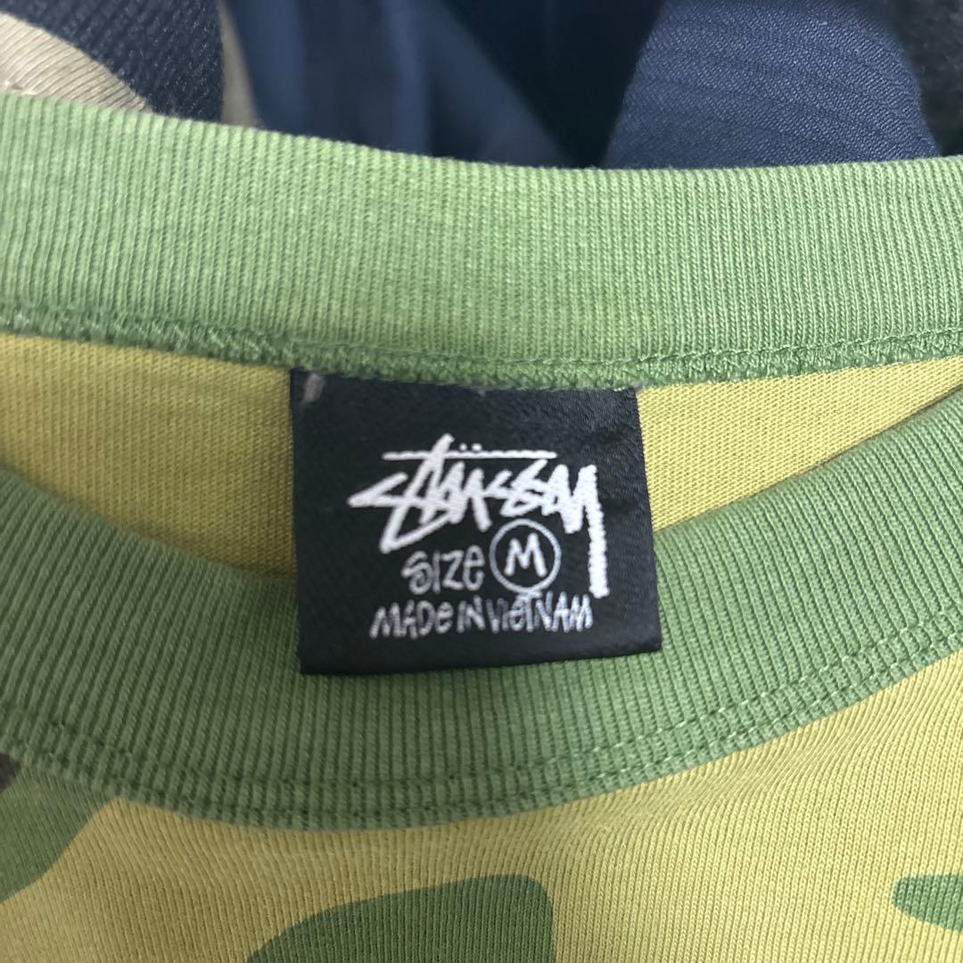 STUSSY SPORT SCRIPT TEE カモフラ Mサイズ 迷彩