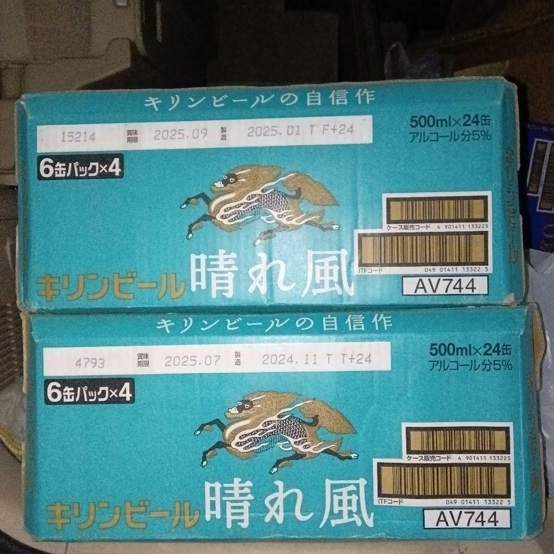 キリンビール 晴れ晴れ風 500ml 48缶セット