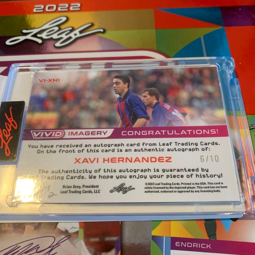 XAVI Hernandez シャビ　サイン