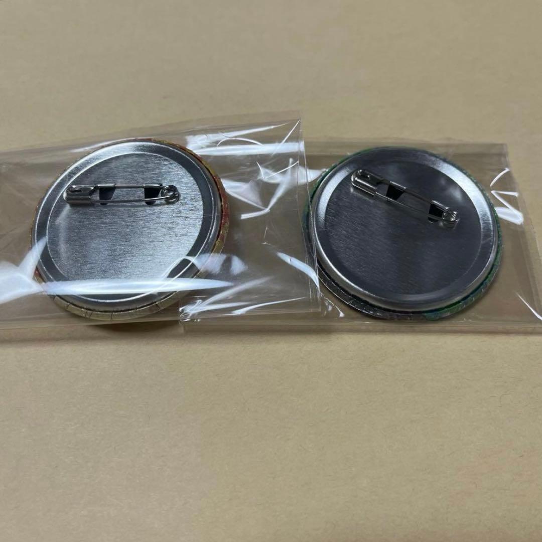 コナン　着物　平次　和葉　缶バッジ