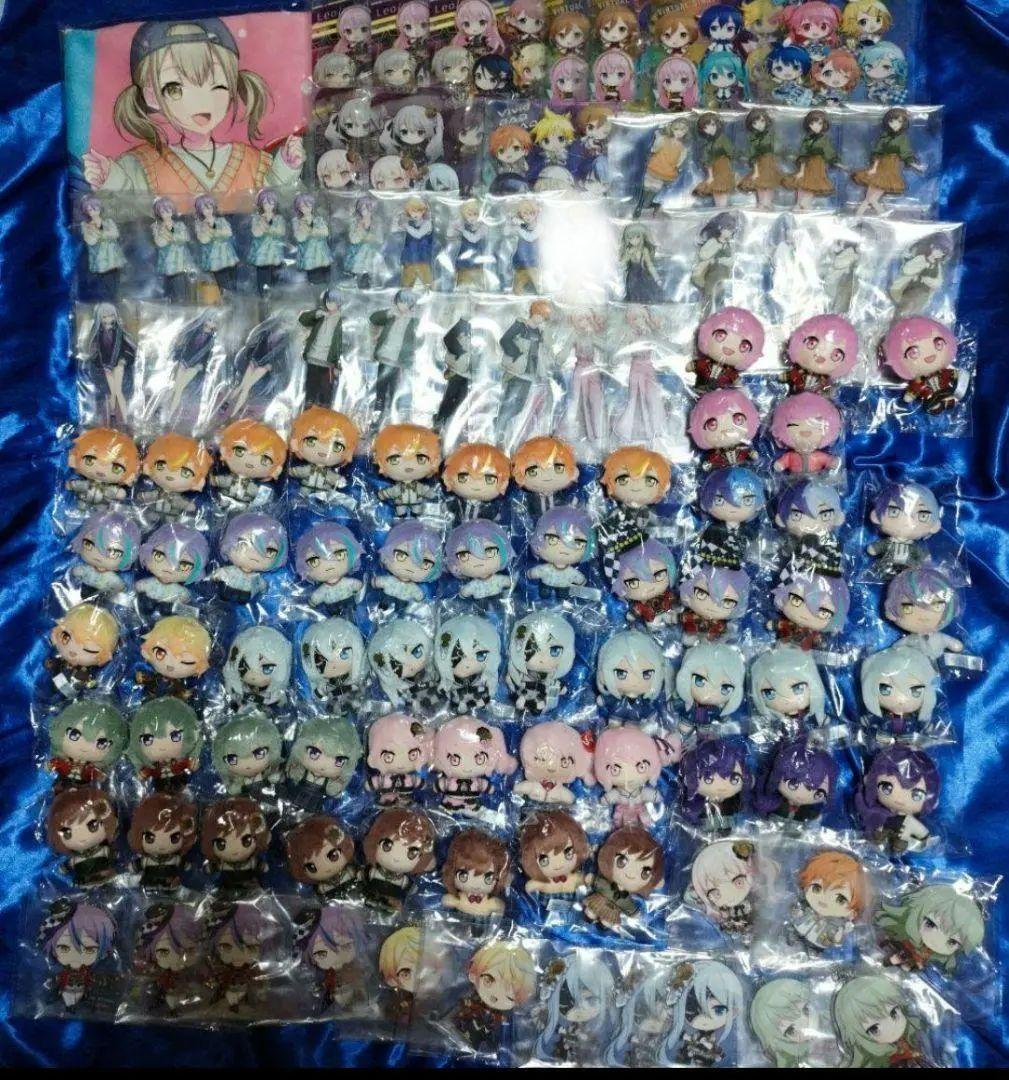 プロセカ グッズ 大量 セット セガラッキーくじ アクスタ ぬいぐるみ