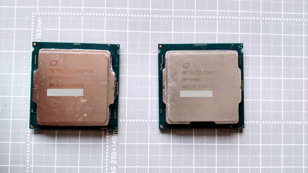 Intel Core i7 & i9 CPU セット