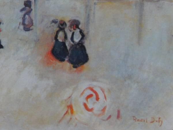 Raoul Dufy、La Plage de Sainte-Adresse