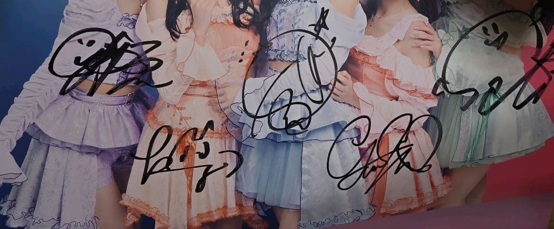 i☆Ris ViVa i☆dol サイン入りポスター