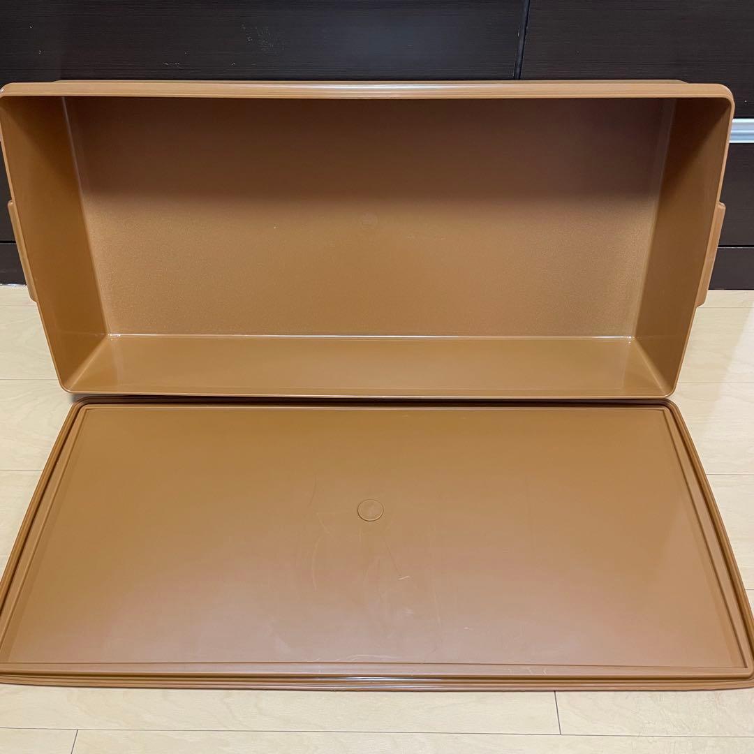 【最終価格】タッパーウェア　収納ケース まとめセット　ロングスーパーケース