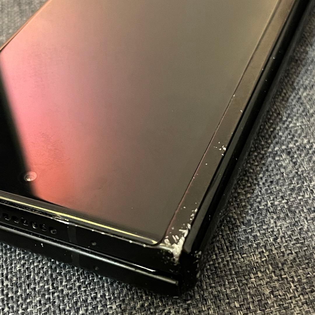 Galaxy Z fold 3 海外版 SIMフリー アラミドケース付 液晶漏れ