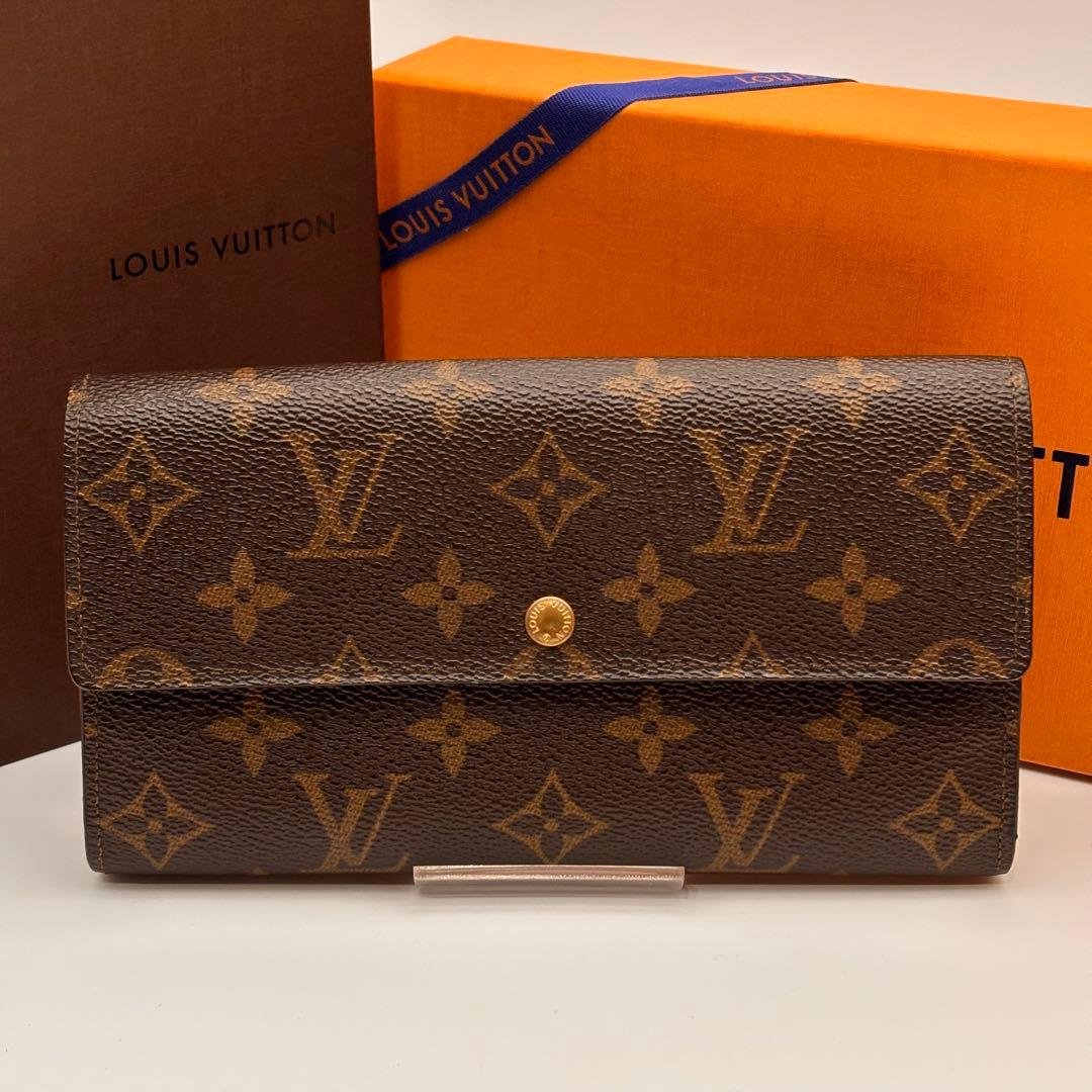 ✨鑑定済み✨ルイヴィトン✨モノグラム ポルトフォイユサラ 二つ折り財布