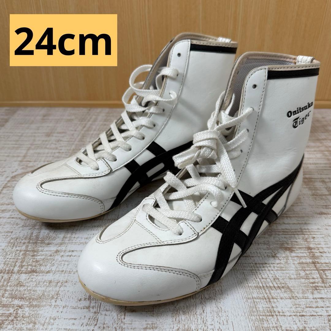 美品　Onitsuka Tiger オニツカタイガー　レスリングシューズ