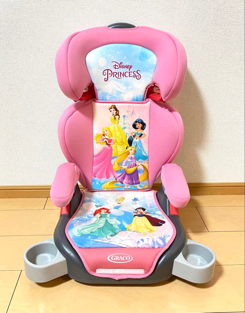 美品 RACO グレコ ジュニアシート ディズニー プリンセス