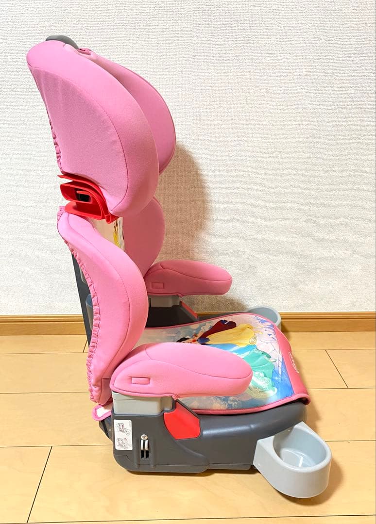 美品 RACO グレコ ジュニアシート ディズニー プリンセス