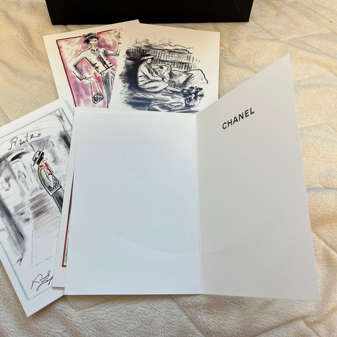 パリ限定　非売品　シャネル　メッセージカード