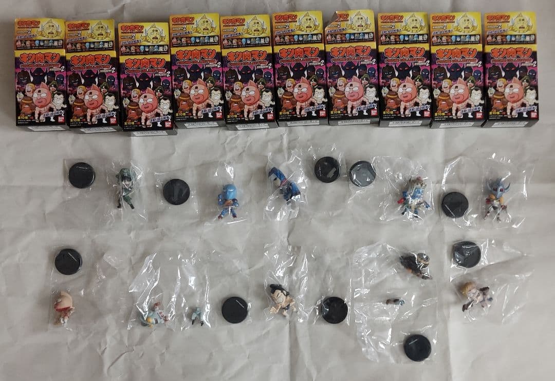 未開封 キン肉マン フィギュアコレクション ノーマルコンプ＋シークレット２体