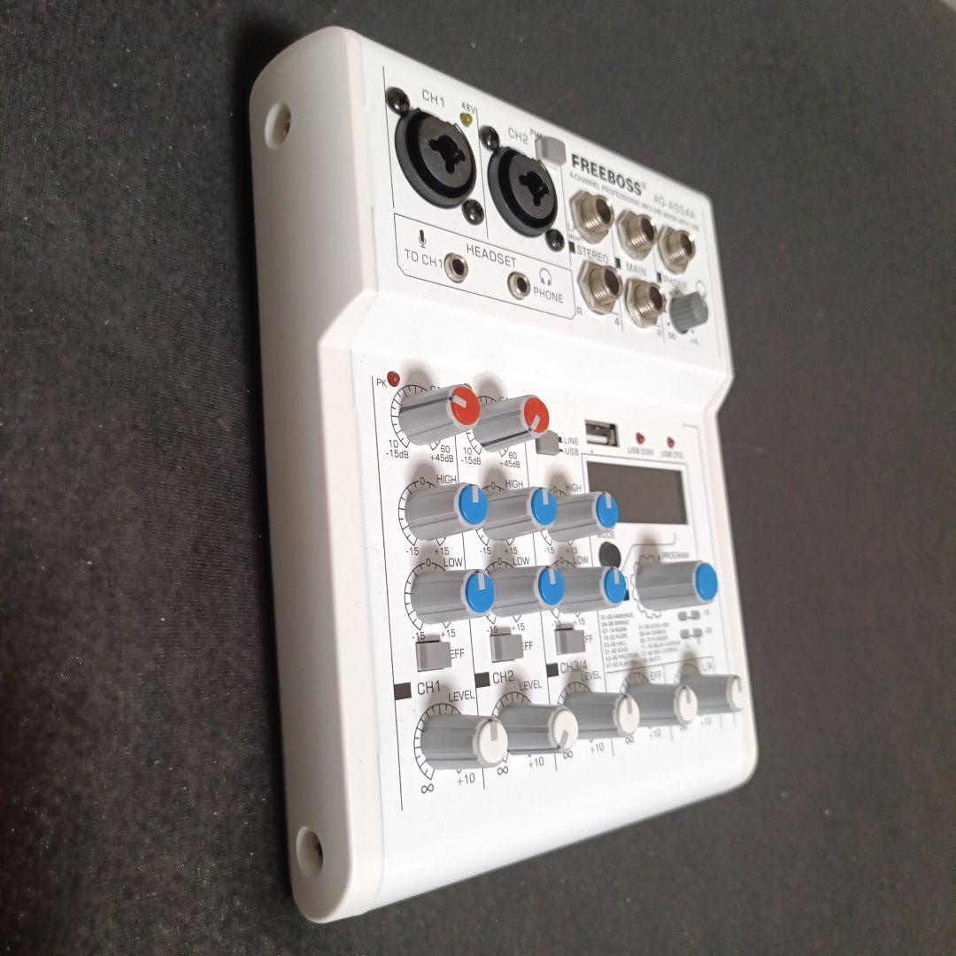 FREEBOSS AG-AS04A 4チャンネルミキサー