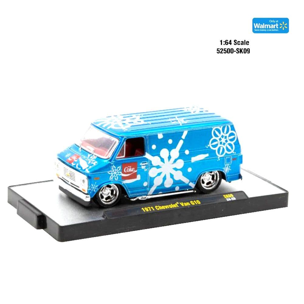 M2マシーン 　シボレーバン G10 コカ・コーラ　クリスマス サンタクロース