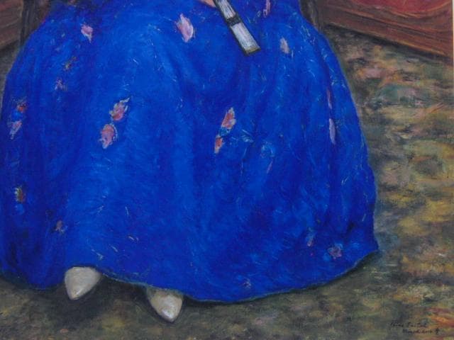 斎藤秀夫、【華】、希少な画集画、新品高級額・額装付、状態良好