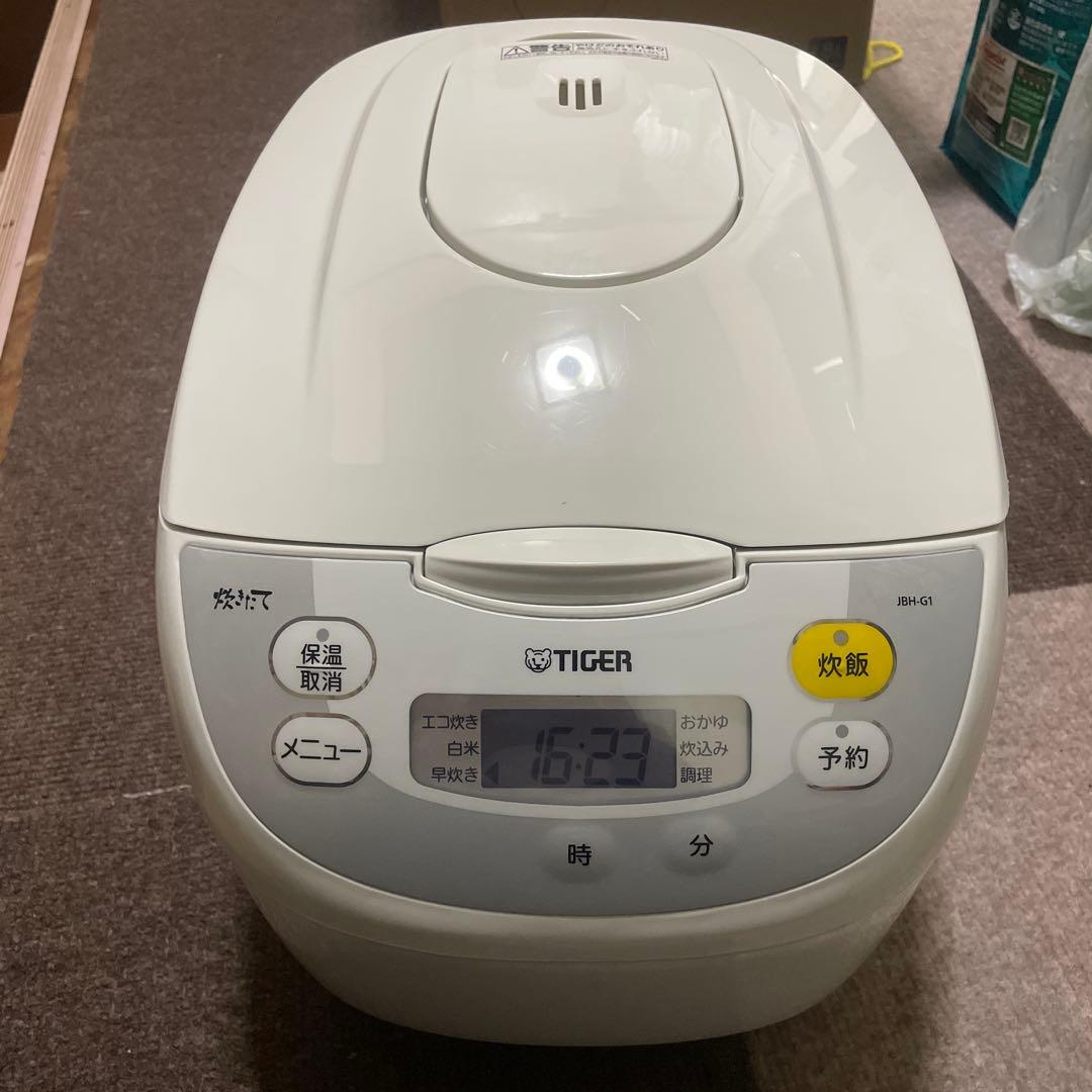 TIGER 炊飯器 一升炊き　エコ炊き機能付き 25年製