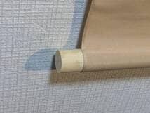 【模写】掛軸　川端龍子　花吹き　桜と鯉の情景　優雅に泳ぐ黒鯉図　二重箱入　T93