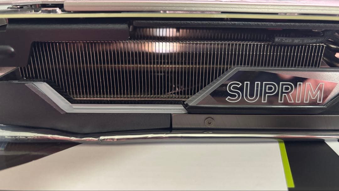 MSI RTX3070Ti SUPRIM X 8G グラフィックボード