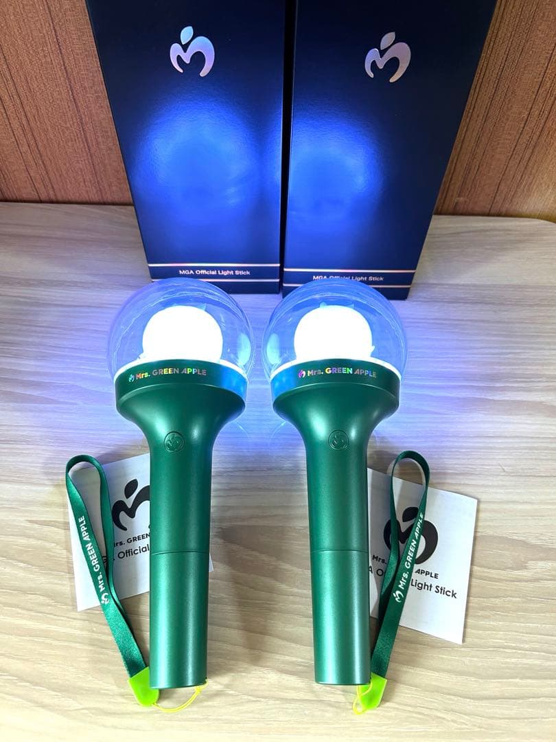 Mrs. GREEN APPLE ペンライト　りんご棒　2本