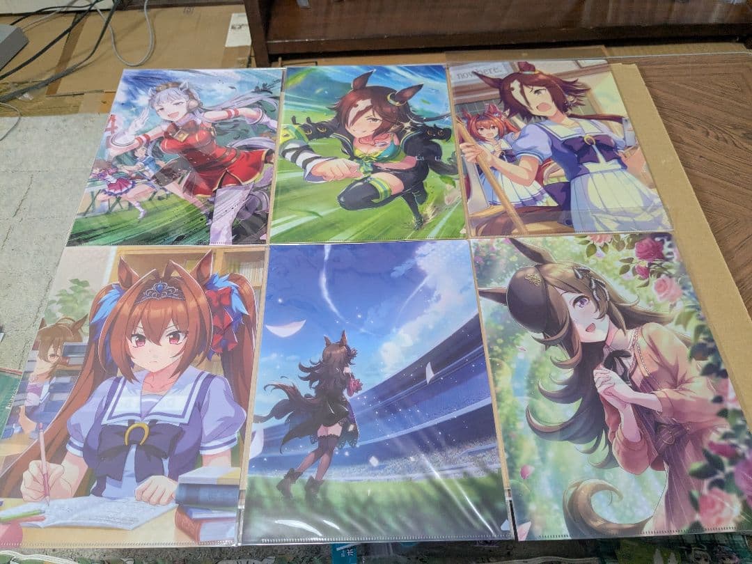 ウマ娘 サポカA4クリアファイル 83枚セット