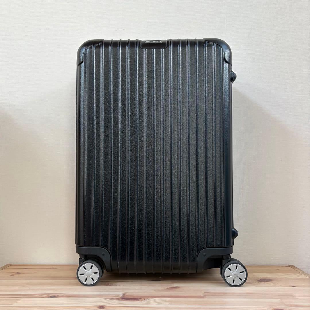 美品　RIMOWA SALSA 63L 4輪　キャリーケース　マットブラック　黒
