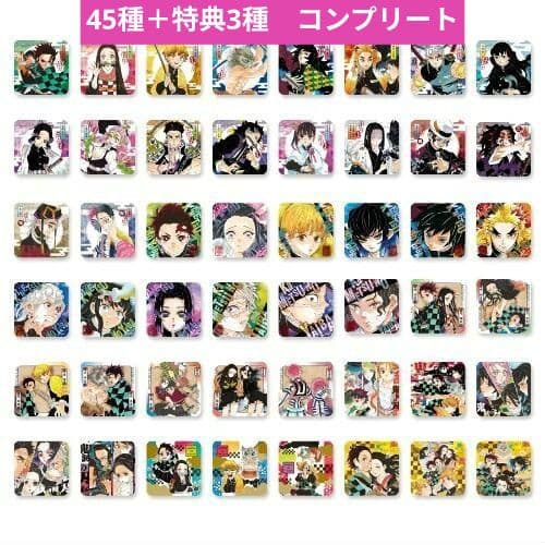 鬼滅の刃　アートコースター　第1弾　45種+BOX特典3種　コンプリート