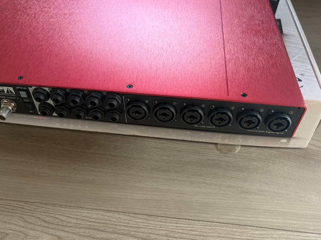 DTM・DAW Focusrite scarlett 18i20