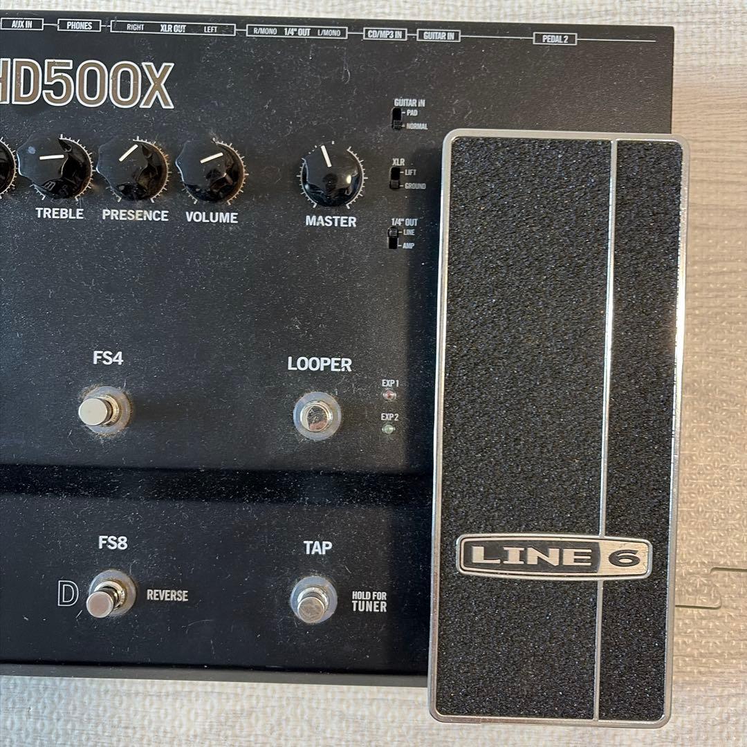 LINE 6 POD HD500X ギターエフェクター　ケース付き