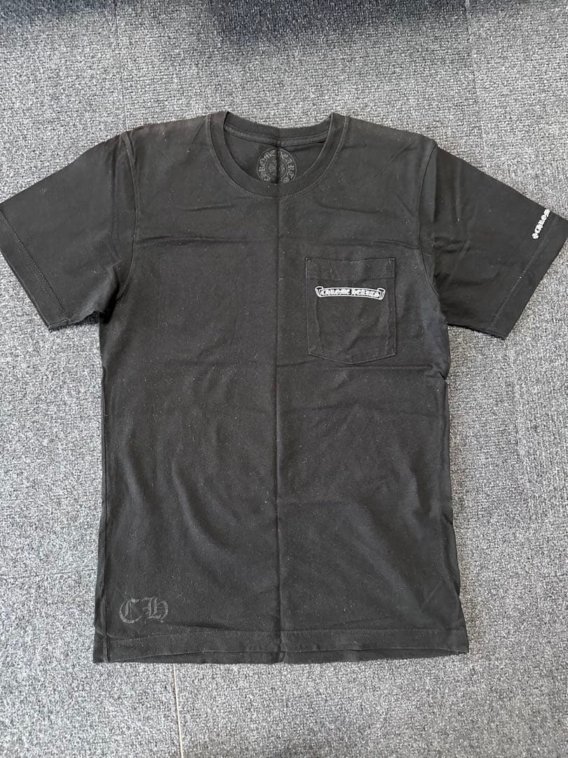 CHROME HEARTS ブラック Tシャツ ポケット付き