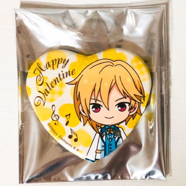 新品★あんさんぶるスターズ！★仁兎なずな★バレンタインまるかく★ハート缶バッジ