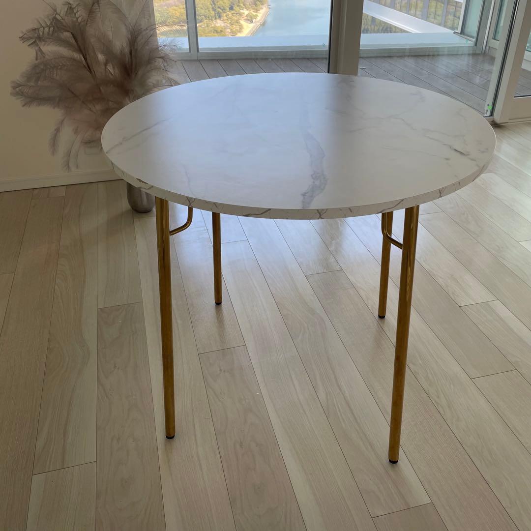 Franc franc ベル ダイニングテーブル ラウンド80