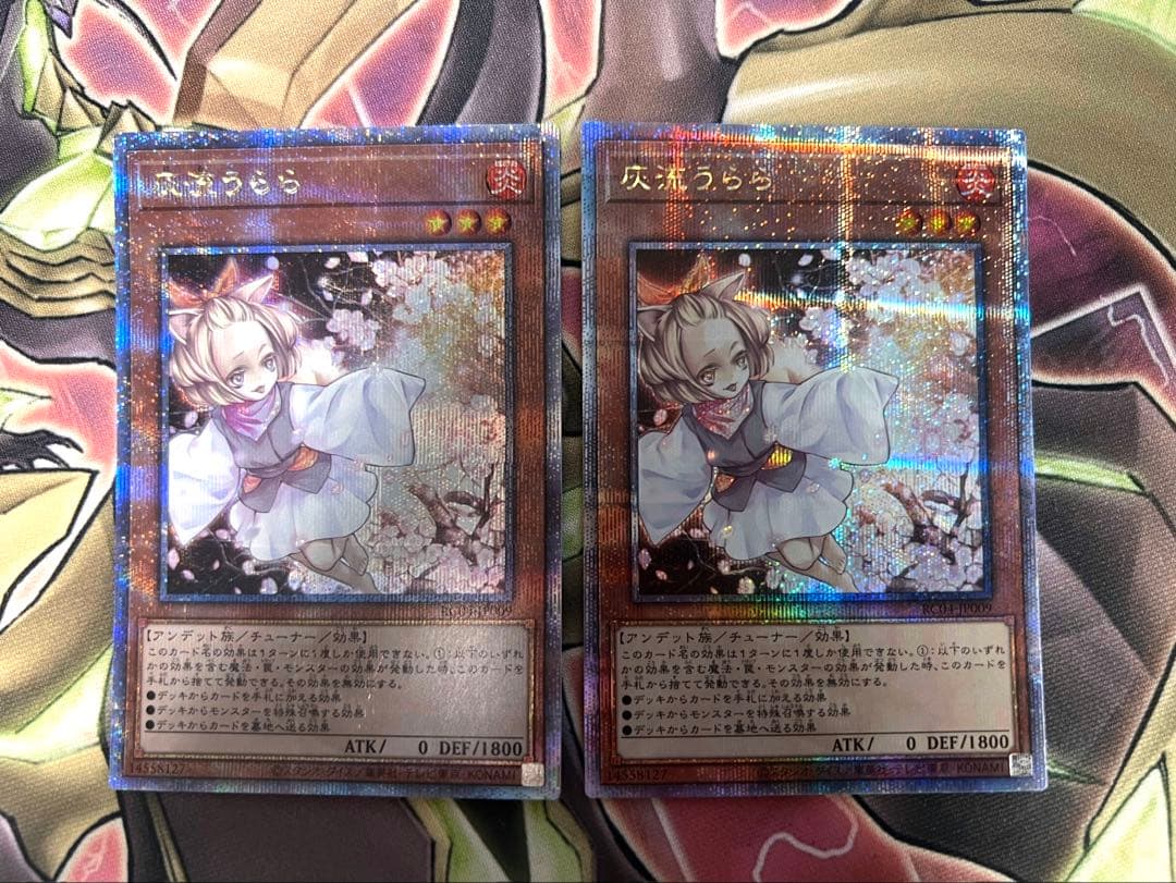 遊戯王　灰流うらら 25th クオシク　2枚セット