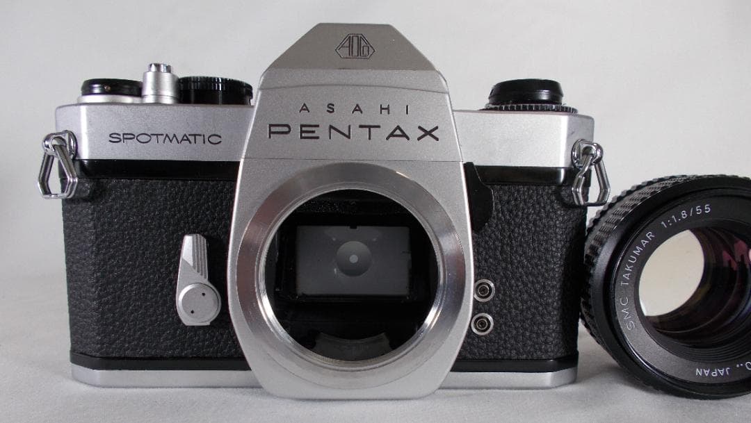 フィルムカメラ 整備済 完動品　Pentax SPII + f1.8　P209