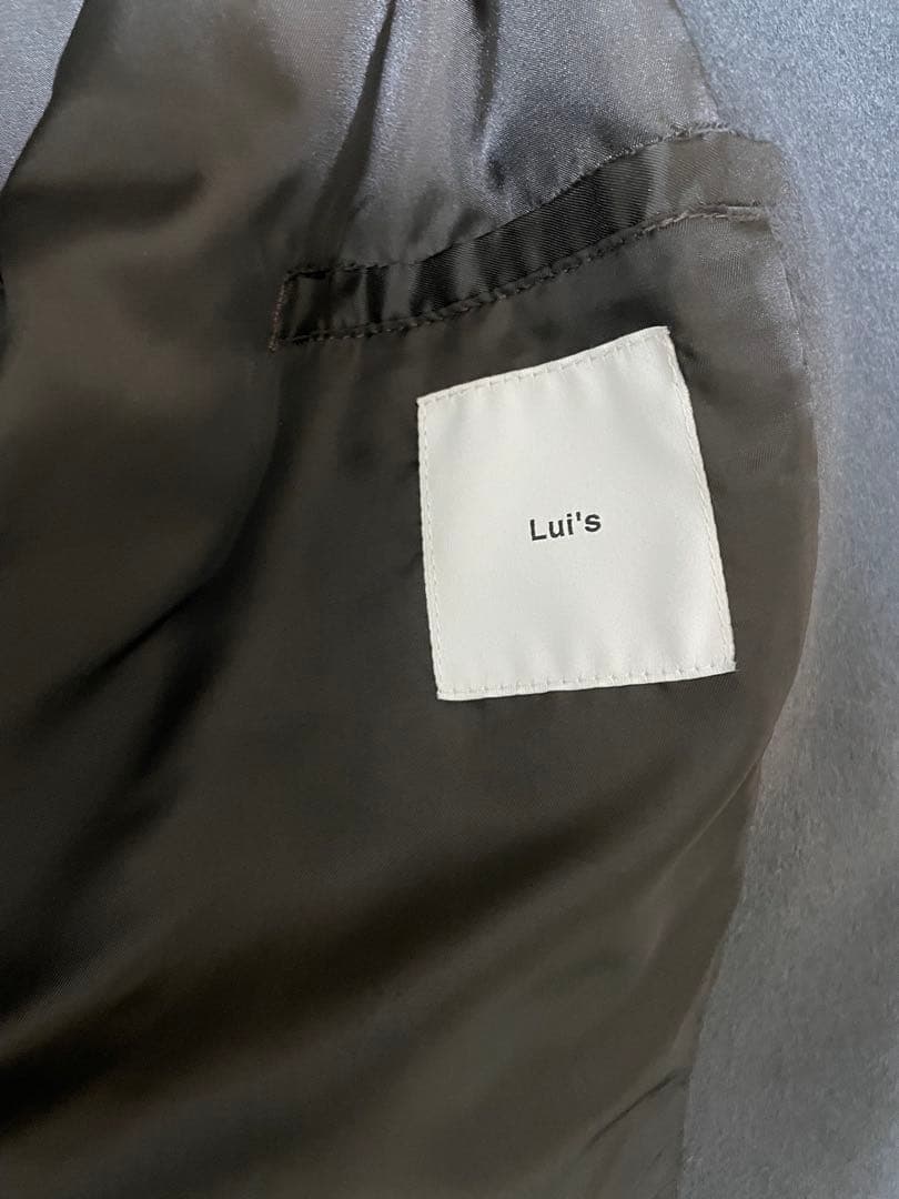 Lui's ルイス　ビーバーメルトンzipブルゾン