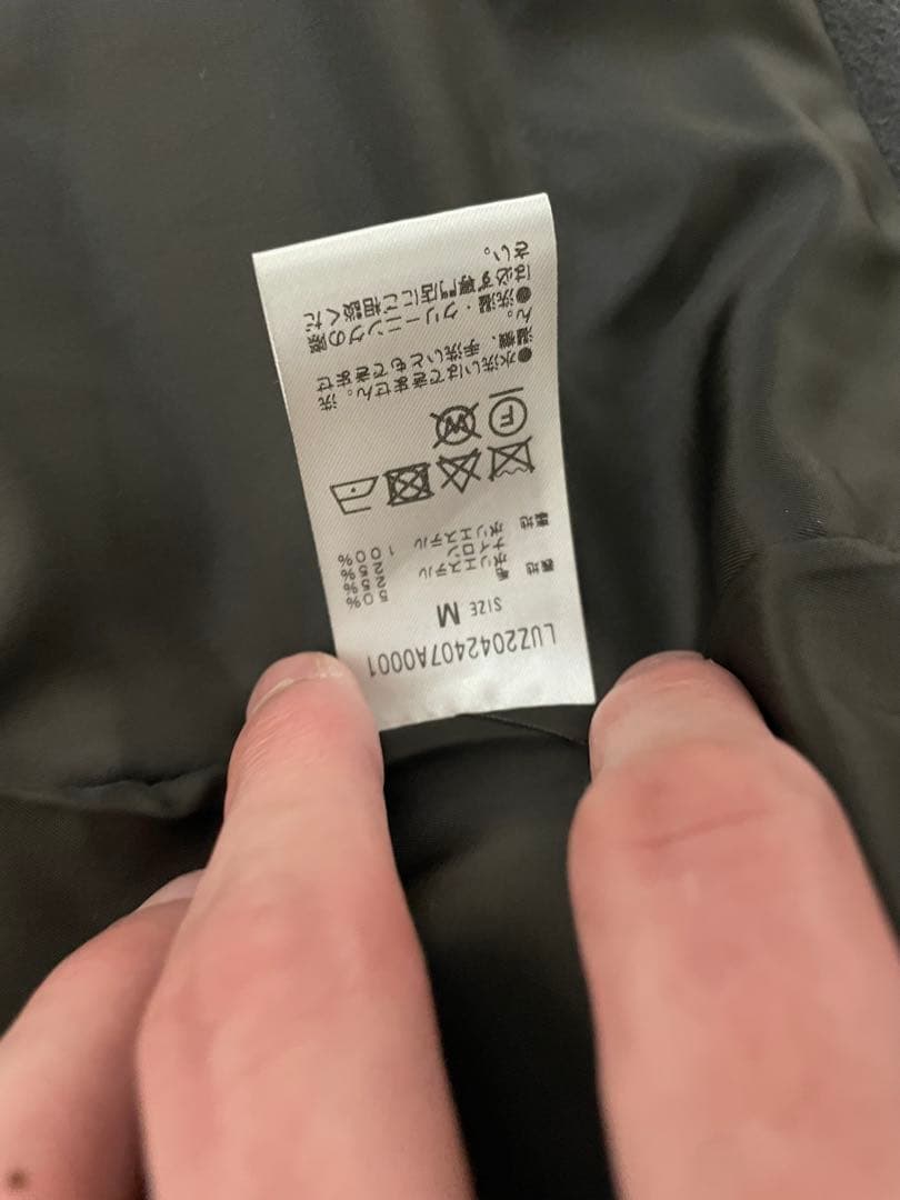 Lui's ルイス　ビーバーメルトンzipブルゾン