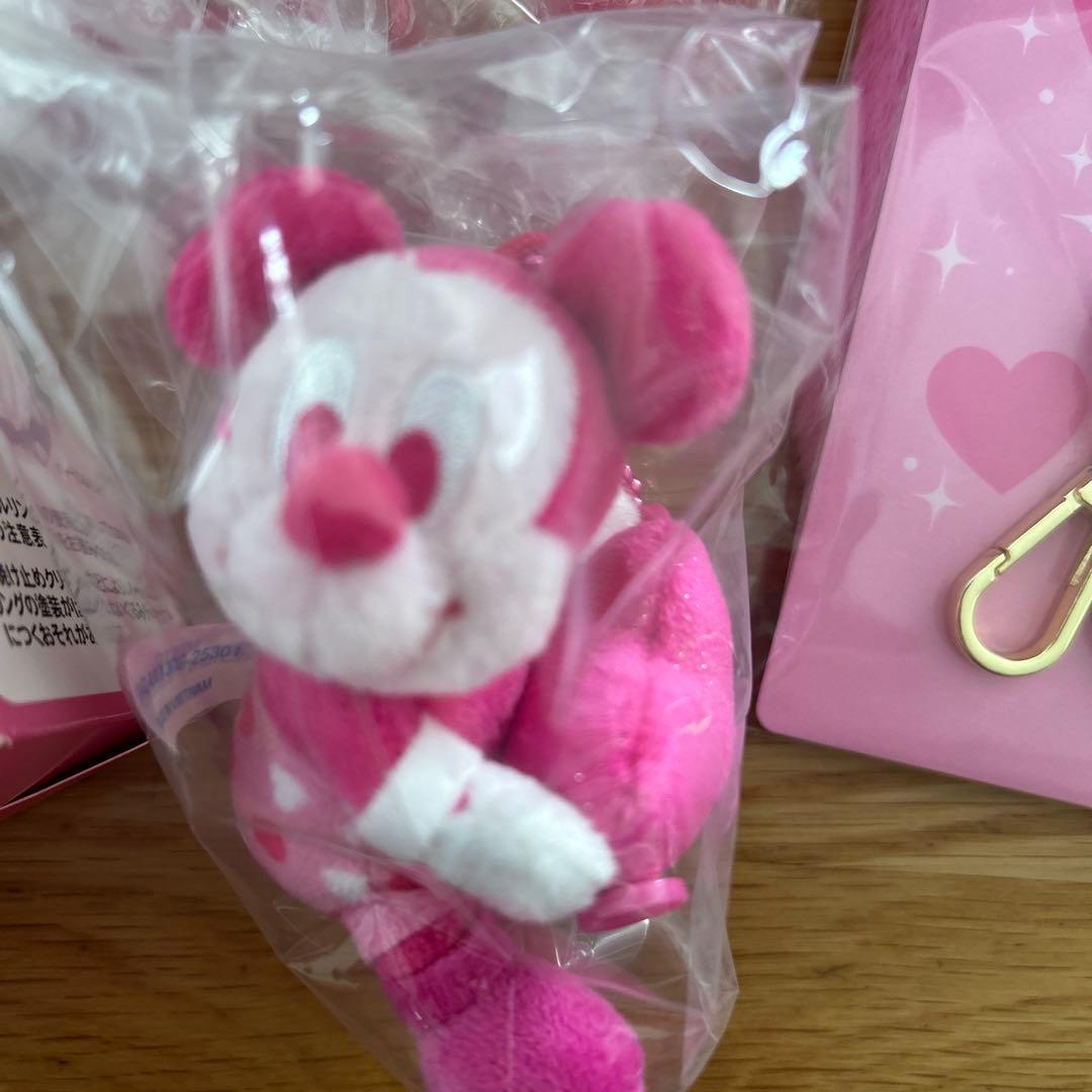 パルパルーザ ぬいぐるみチャーム ミッキー ハートフルリング スマホアクセサリー