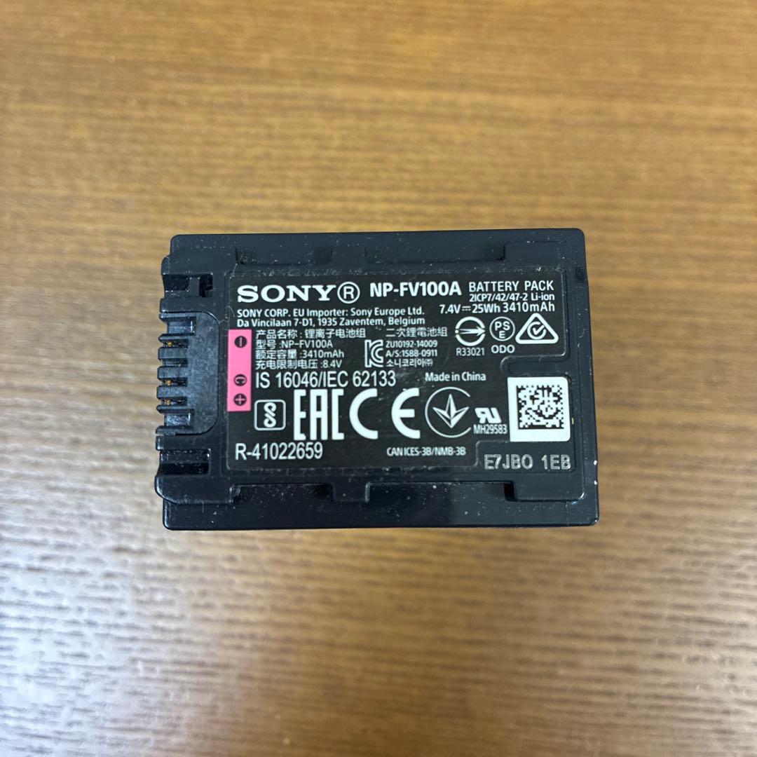 SONY HDR-CX560V ビデオカメラ 本体　ボルドーブラウン