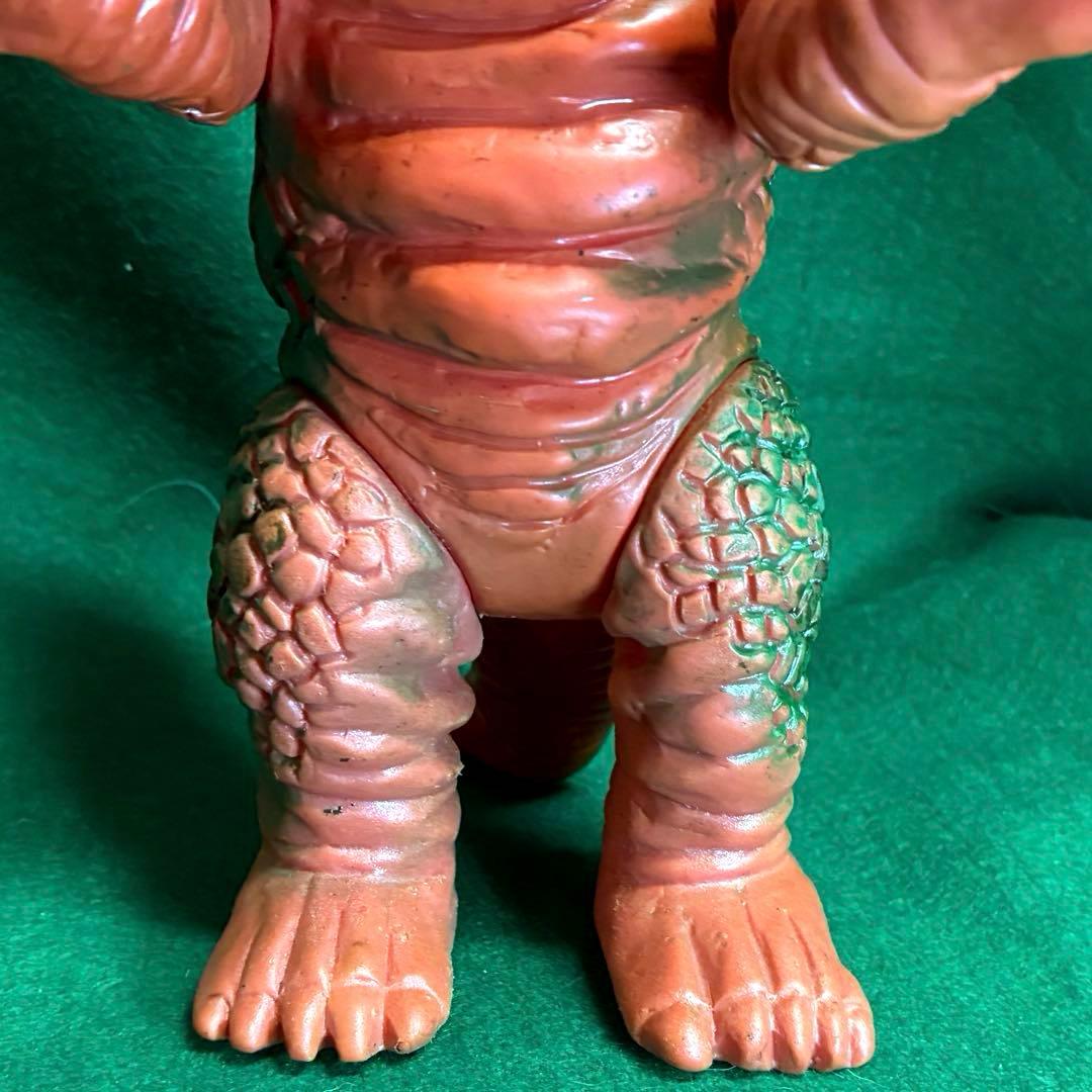 【昭和当時物】■ ブルマァク アギラ ソフビ / セブン カプセル怪獣