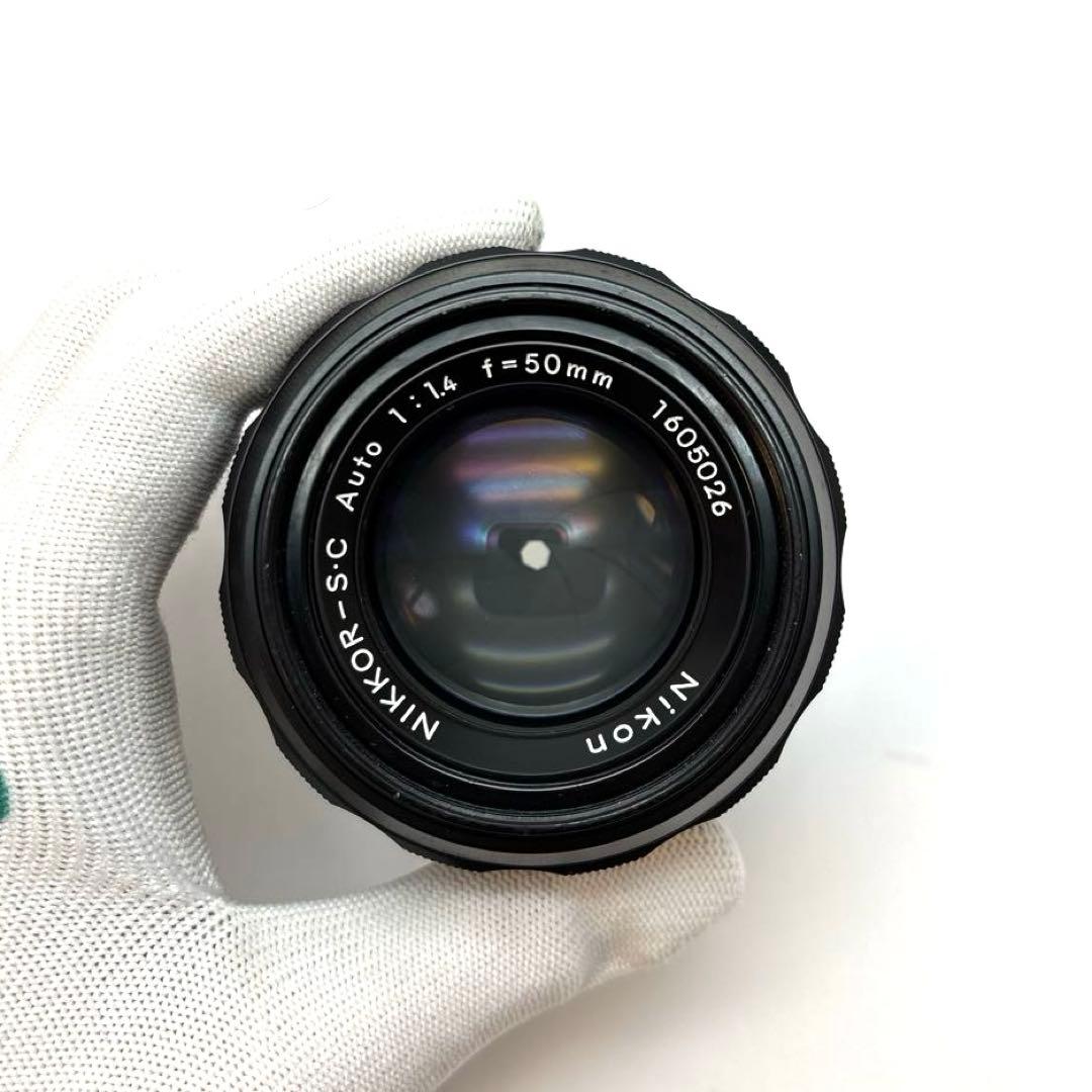 レンズ(単焦点) Nikon NIKKOR-S.C Auto 50mm f1.4