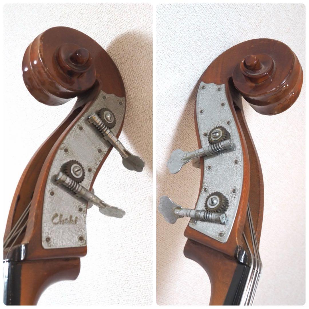 Chaki チャキ D-2 コントラバス ソフトケース付き