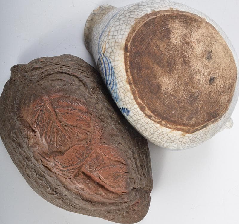 茶道具　京焼　薩摩焼など　湯冷まし　4点まとめて　R4318