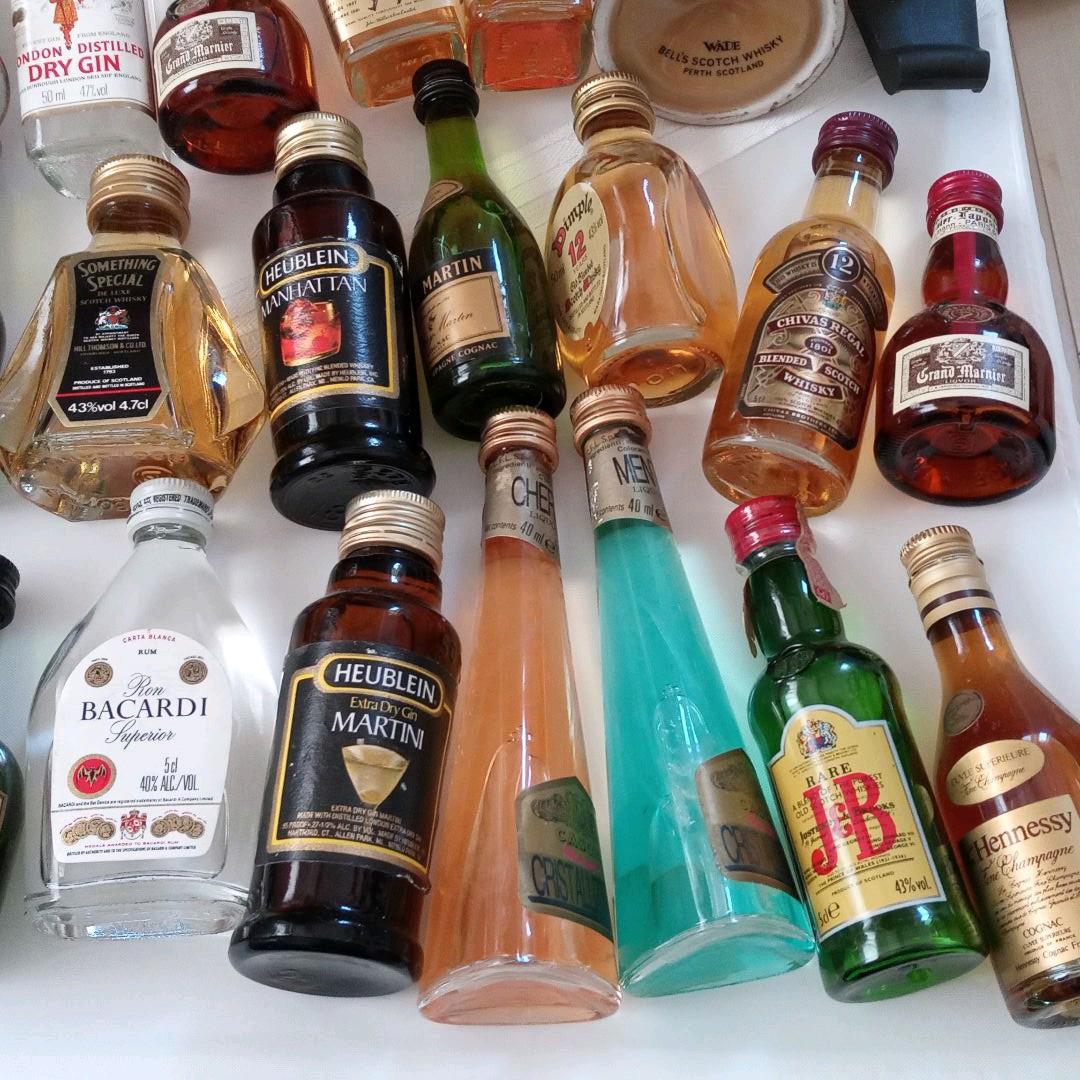 国産、海外ウイスキーミニボトル　国内、インポート