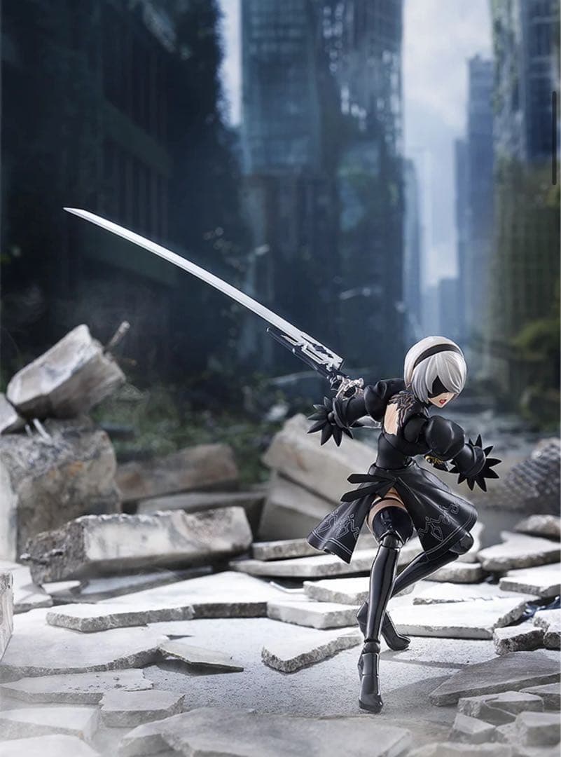 figma 2B(ヨルハ二号B型) 公式特典台座付き