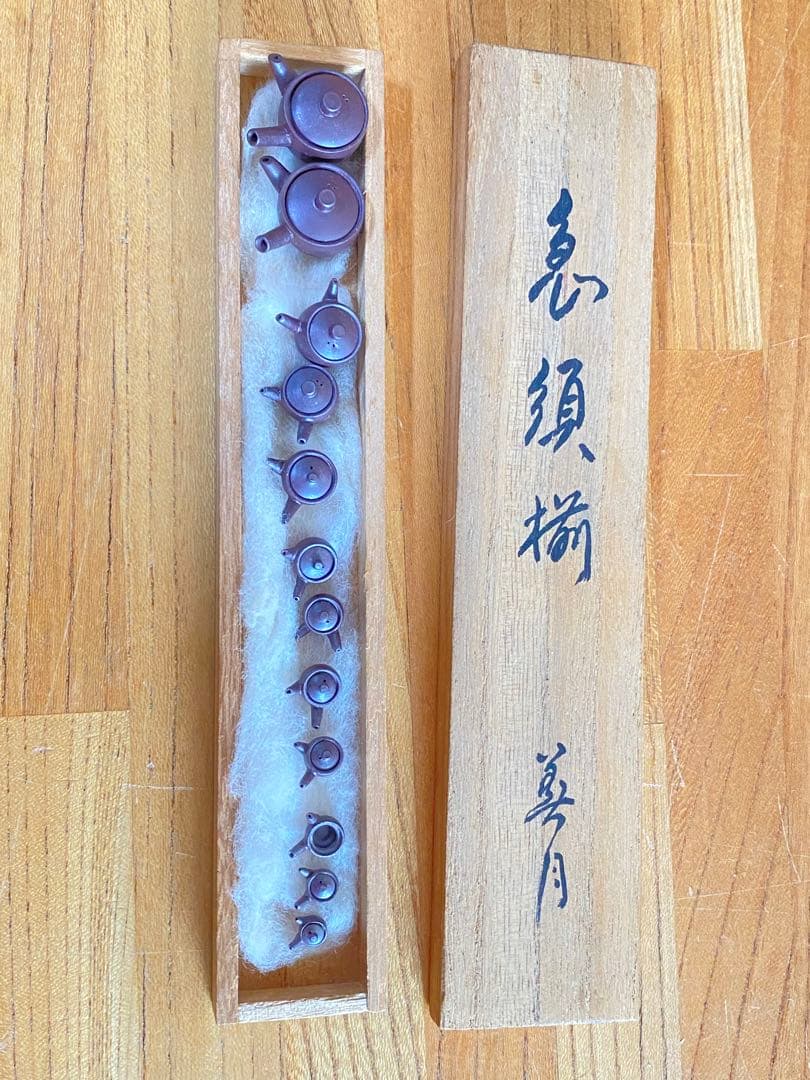 常滑焼　ミニミニ急須セット