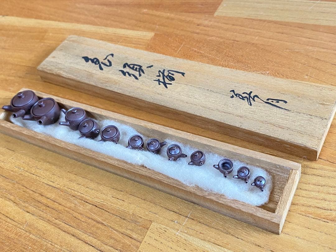 常滑焼　ミニミニ急須セット