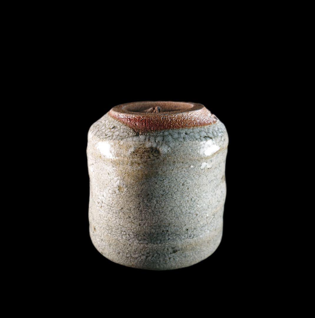 唐津焼 丸田宗彦 絵唐津ぐい呑 共箱、共布、栞、全揃い #ぐい呑 #ぐい呑み